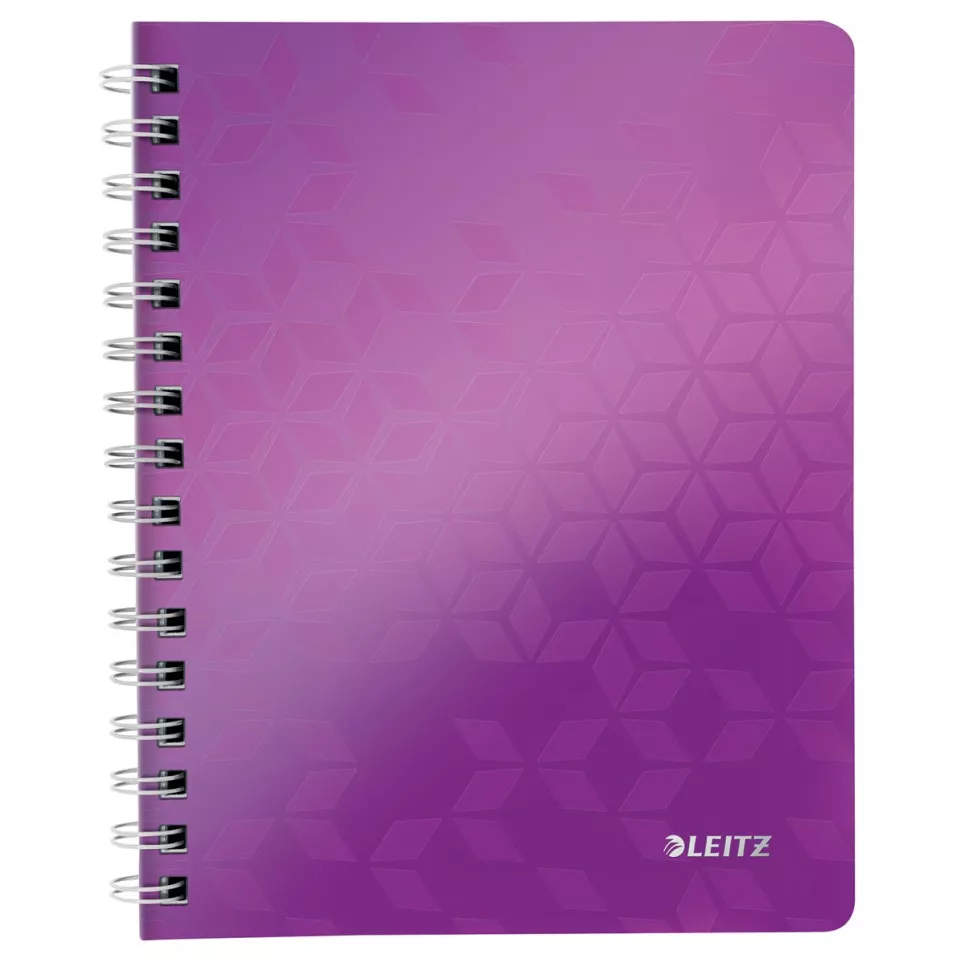 Leitz WOW Notebook A5 Ruled Violet