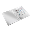 Leitz WOW schrift ft A4, geruit 5 mm, ijsblauw