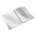 Leitz WOW cahier, ft A4, quadrillé 5 mm, bleu glacier