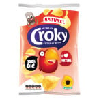 Croky chips naturel, sachet...