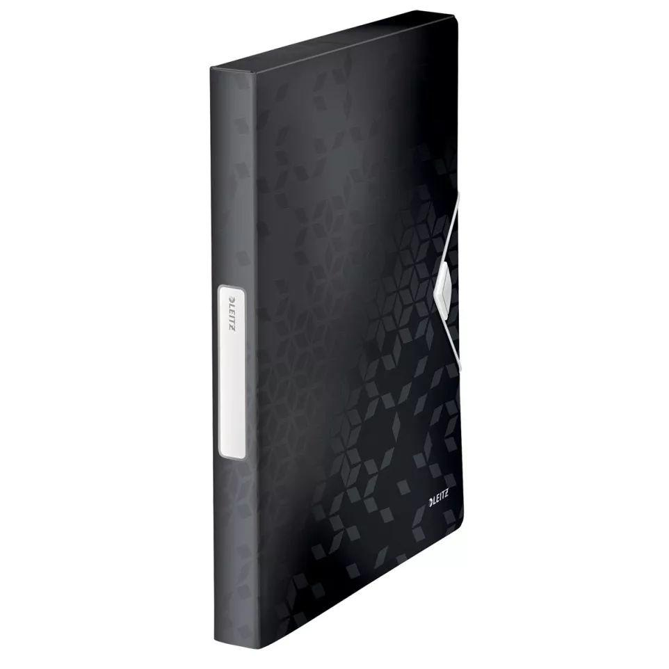 Leitz WOW Box File A4 Black