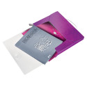 Leitz WOW Box File A4 Purple