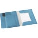 Leitz Cosy elastomap met 3 kleppen, met opbergvak met drukknoppsluiting, uit PP, ft A4, blauw