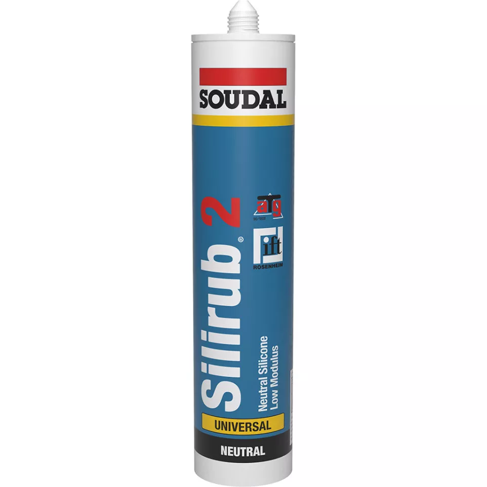 Silicone Soudal Silirub 2 transparent...