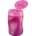 STABILO EASYsharpener taille-crayon, 2 trous, pour droitiers, rose
