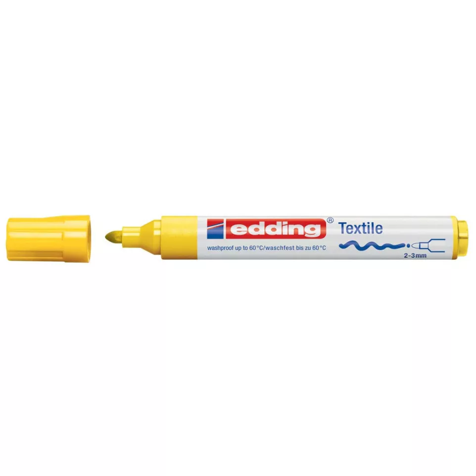 Edding marqueur textile 4500 jaune