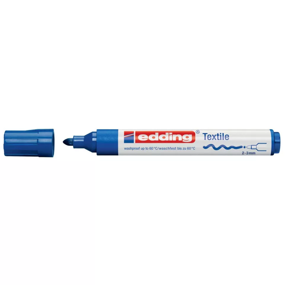 Edding marqueur textile 4500 bleu