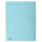 Exacompta chemise de classement Foldyne ft 24 x 35 cm (pour ft folio), bleu clair, paquet de 50 pièces