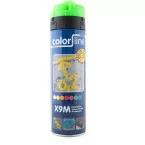 Bombe marquage temporaire vert fluo (9 à 12 mois) / 500ml