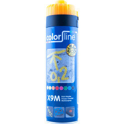 Bombe marquage temporaire orange fluo (9 à 12 mois) / 500ml