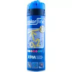 Bombe marquage temporaire bleu fluo (9 à 12 mois) / 500ml