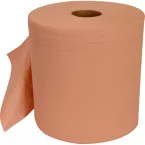 Rouleau de papier d'essuyage chamoix gaufré 2 plis 22cm x 240m / pce
