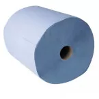 Blue 3-Ply Paper Roll 500 Sheets 24cm Width per Piece