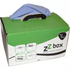 Box poetspapier 3 vouwen blauw / 200pce