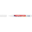 Edding Marqueur craie e-4085, pointe ronde de 1 - 2 mm, blanc