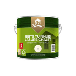 Transparent Chalet Woodstain Gloss White Wash 2.5L