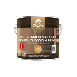 Transparante (satijn) lichte eiken beits voor ramen en deuren / 2.5l