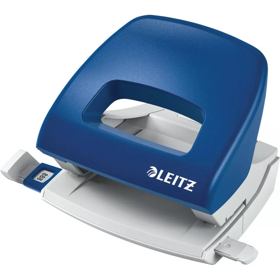 Hole Punch Leitz 5038 Blue, 2-Hole,...