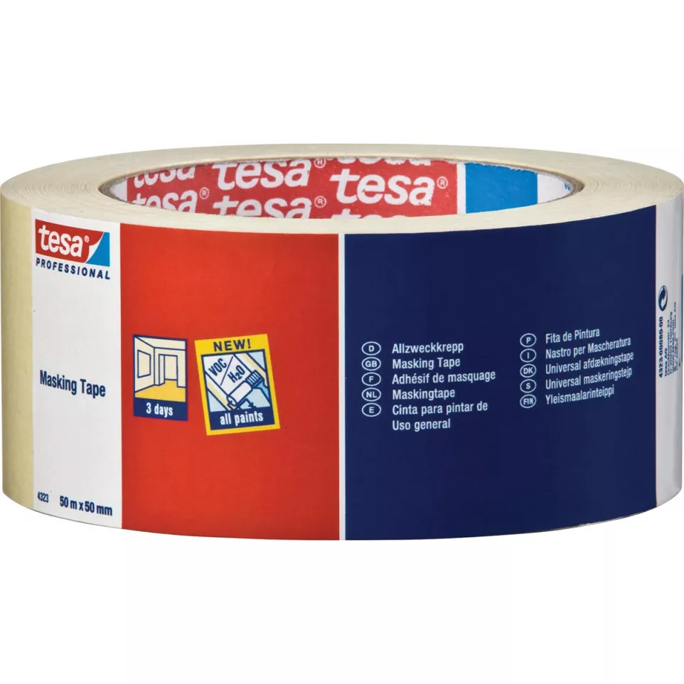 Tesa ruban de masquage, ft 50 mm x 50 m