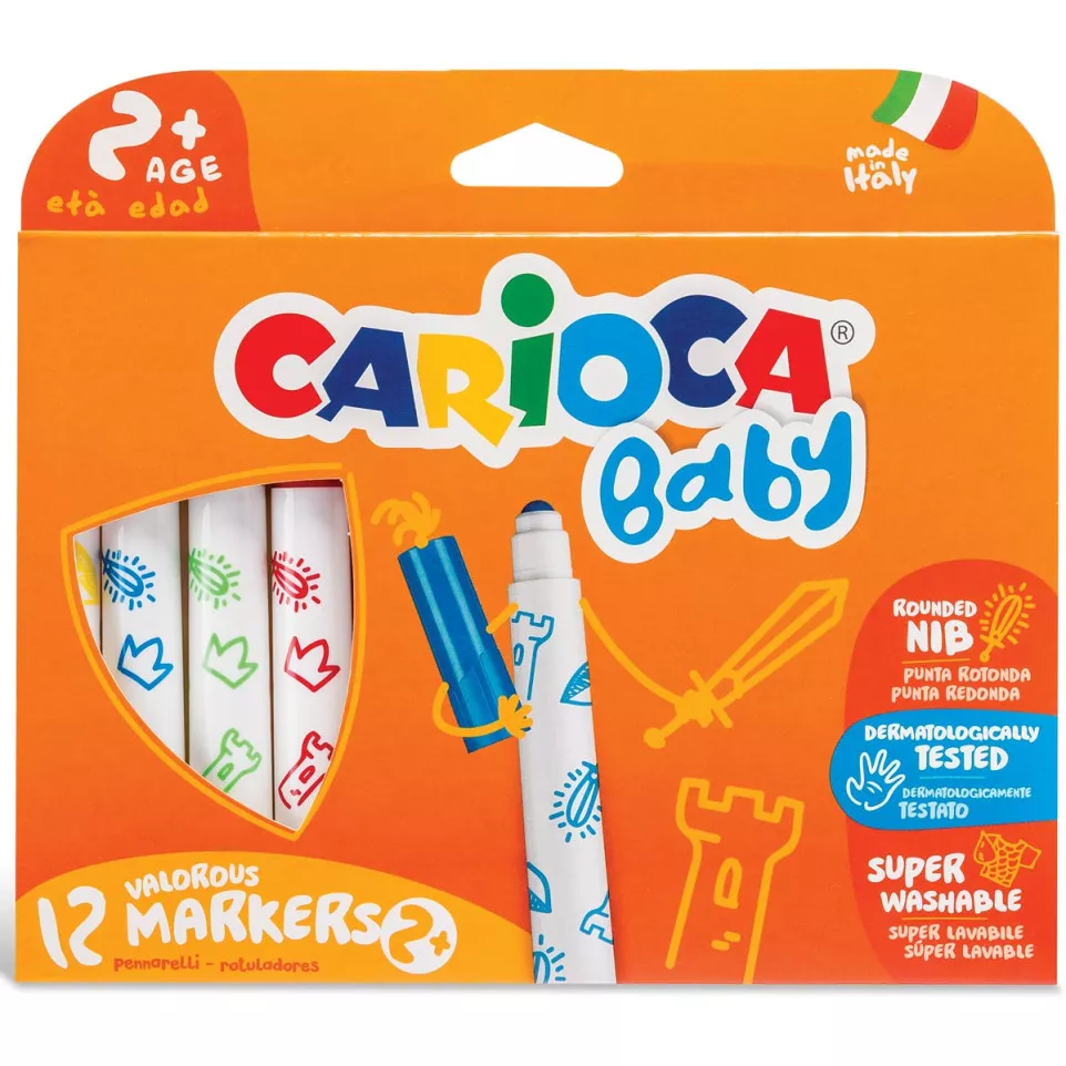 Carioca feutres de coloriage Baby,...