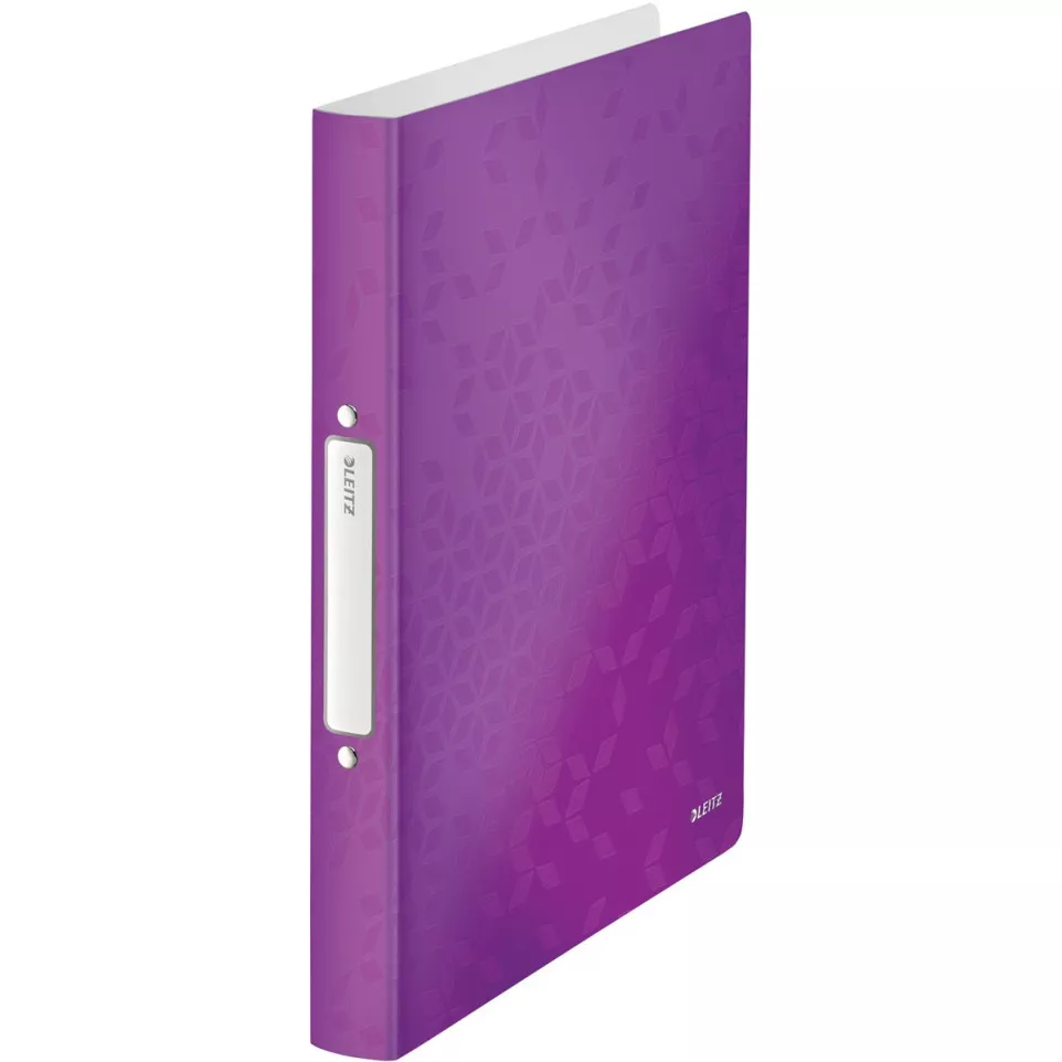 Leitz WOW Ring Binder Purple