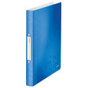Leitz WOW ringmap, uit PP, ft A4, blauw
