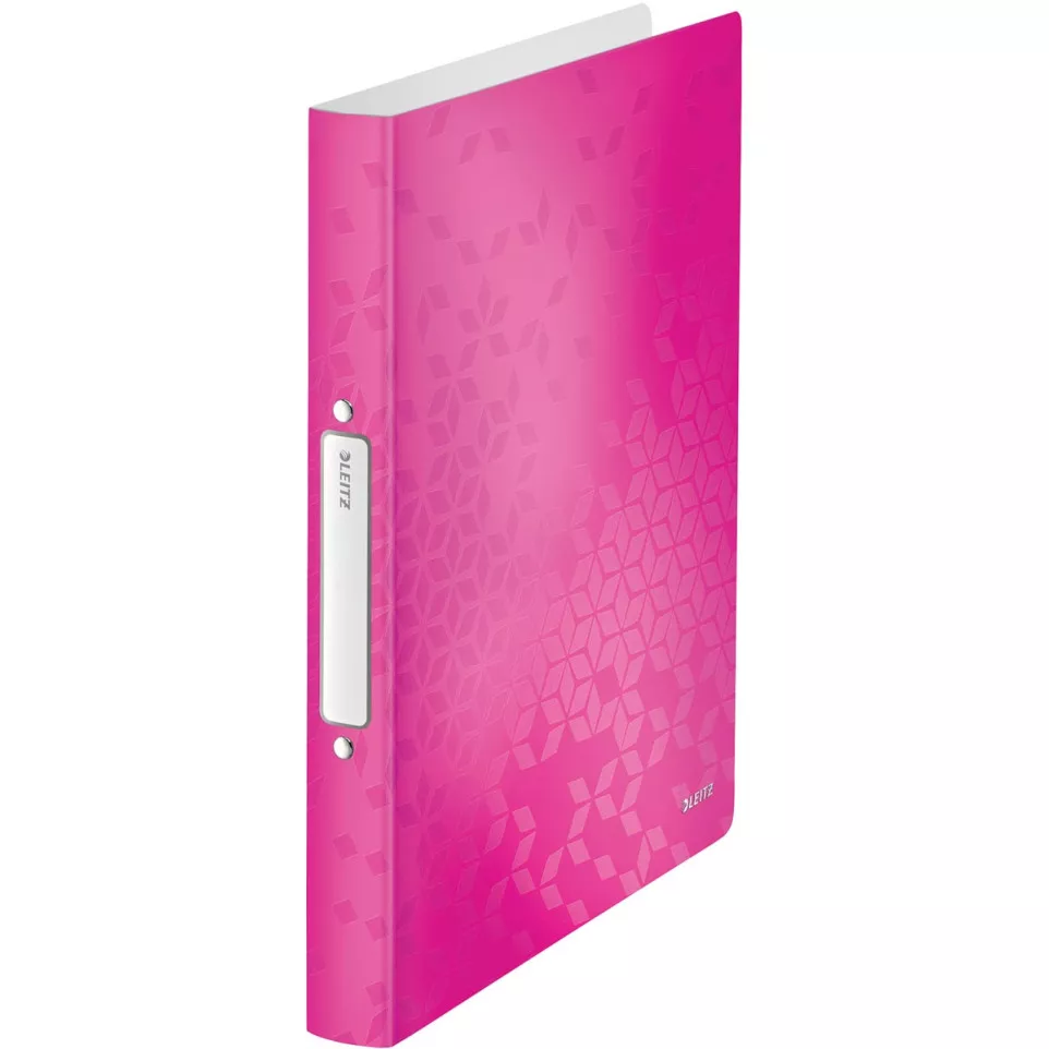 Leitz WOW Ring Binder Pink