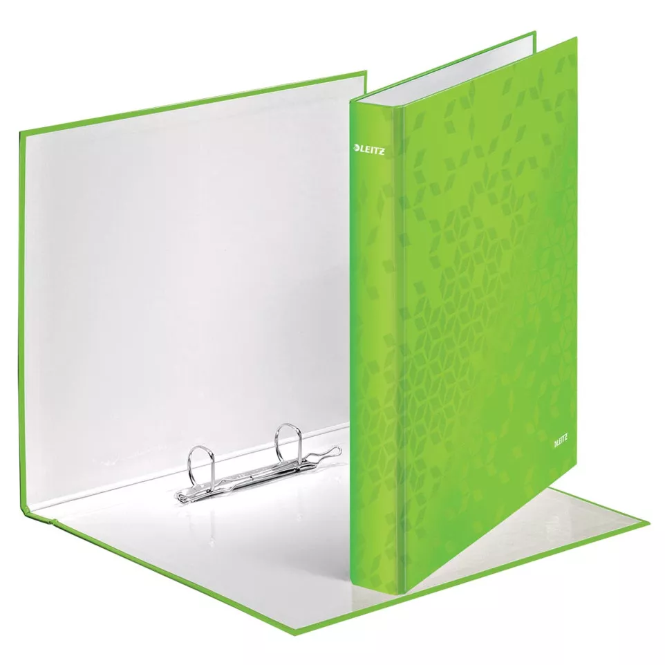 Leitz WOW ringmap 2 ringen, groen