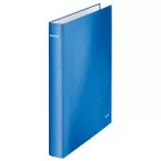 Leitz WOW Ring Binder Laminated 2 D-Ring A4 Blue
