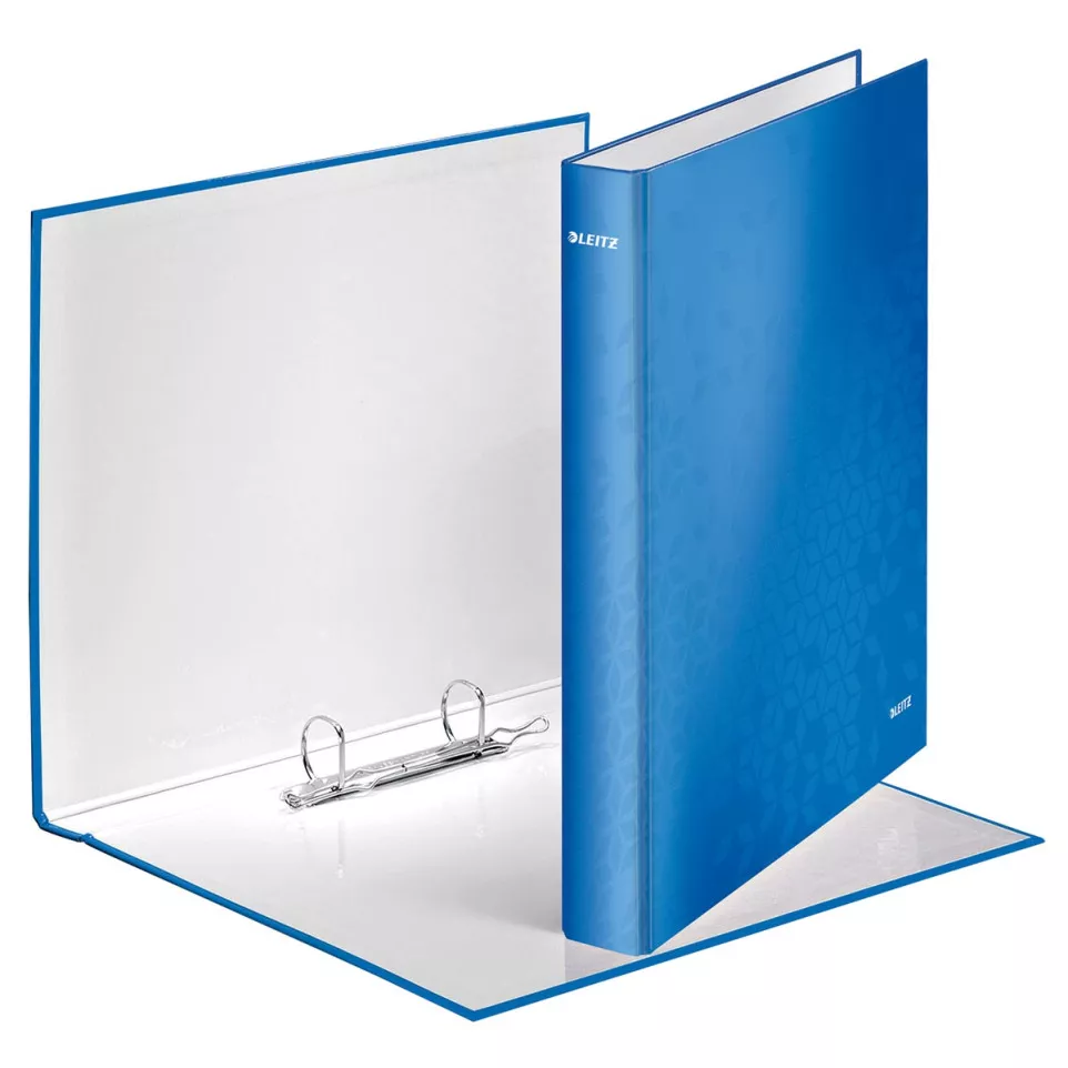 Leitz WOW ringmap 2 ringen, blauw