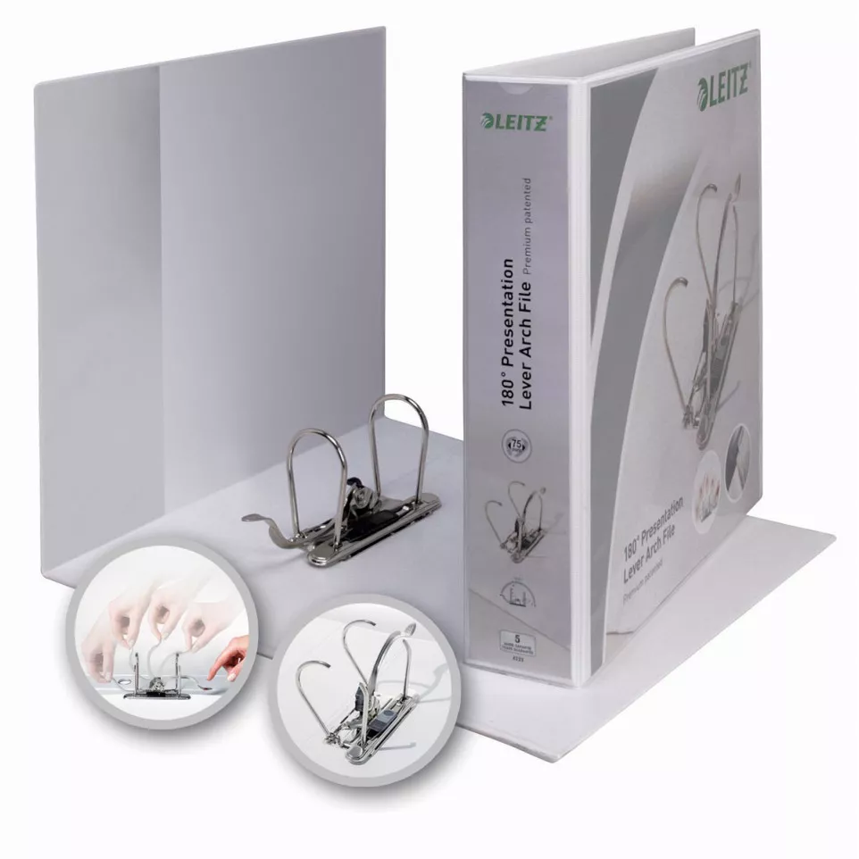 Leitz Premium Customisable Lever Arch...