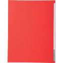 Exacompta dossiermap Forever met zichtrand, ft A4, pak van 100, rood