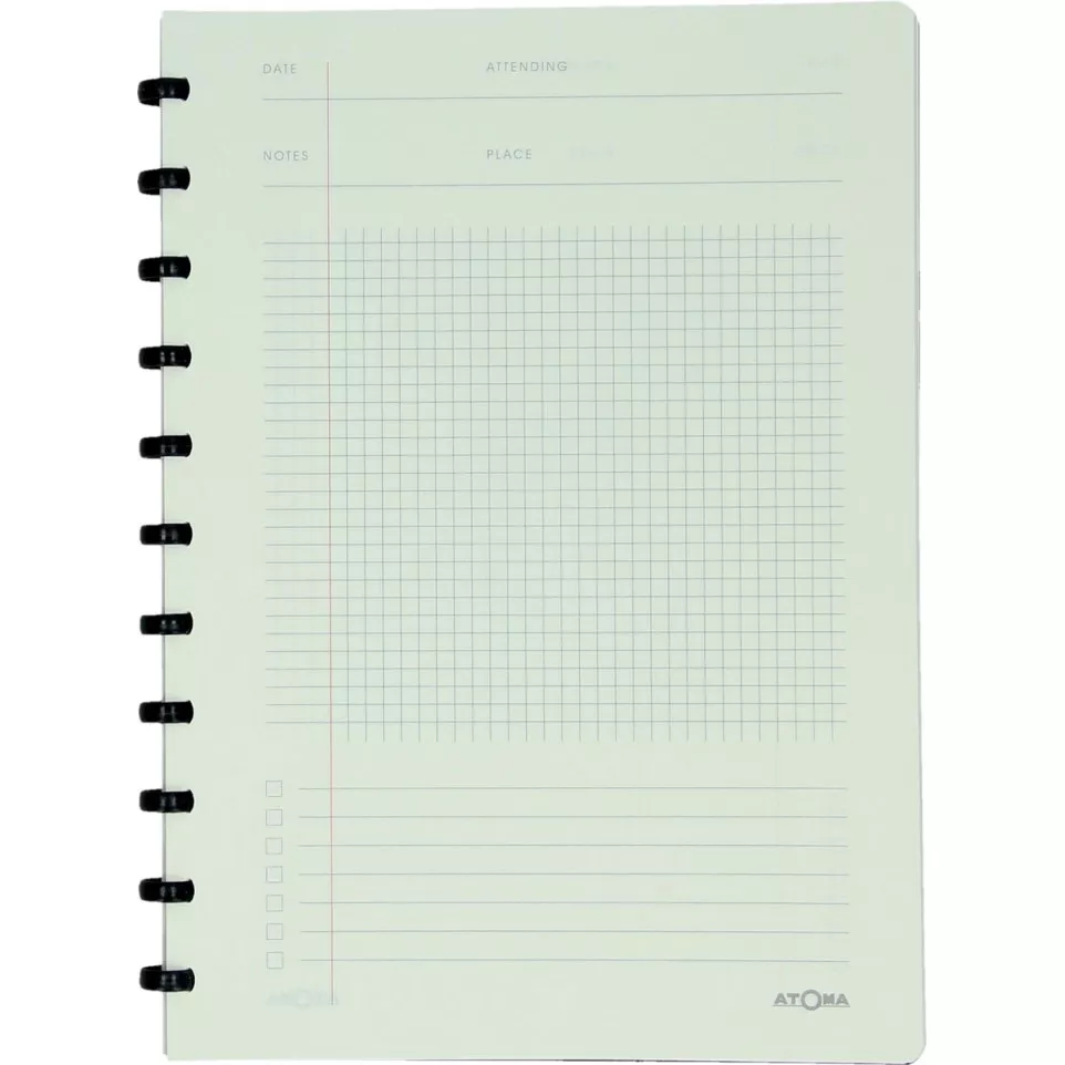 Atoma meetingbook, ft A4, noir,...