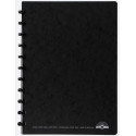 Atoma Meeting Book A4 Black Lined Soft Cover Notebook