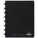 Atoma Meeting Book A5 Black Lined Softcover Notebook