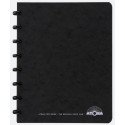 Atoma meetingbook, ft A5, noir, quadrillé 5 mm