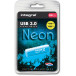 Integral Neon USB Flash Drive 64GB USB 3.0 Blue