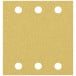 Abrasive Sanding Sheet 6 Holes 115 x 107 mm Grit 40 Pack of 10