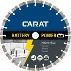 Disque laser Carat Ø125mm spécial meuleuse accu / pce