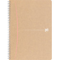 Oxford Touareg cahier à reliure spirale, 180 pages ft A4, ligné, couleurs assorties