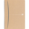 Oxford Touareg cahier à reliure spirale, 180 pages ft A4, ligné, couleurs assorties