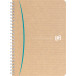 Oxford Touareg cahier à reliure spirale, 180 pages ft A5, ligné, couleurs assorties