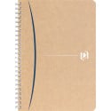 Oxford Touareg cahier à reliure spirale, 180 pages ft A5, ligné, couleurs assorties