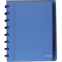 Atoma Trendy schrift, ft A5+, 120 bladzijden, geruit 5 mm, met 6 tabbladen, in geassorteerde kleuren