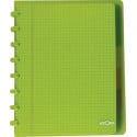 Atoma Trendy schrift, ft A5+, 120 bladzijden, geruit 5 mm, met 6 tabbladen, in geassorteerde kleuren