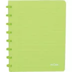 Atoma Trendy schrift, ft A5, 144 bladzijden, geruit 5 mm, transparant groen