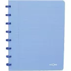 Atoma Trendy schrift, ft A5, 144 bladzijden, gelijnd, transparant blauw
