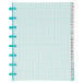 Atoma A5 Index Book, Transparent Cover, 5 mm Grid