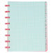 Atoma A5 Index Book, Transparent Cover, 5 mm Grid