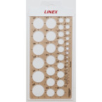 Linex cirkelsjabloon 1 - 35...